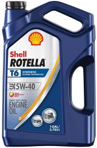 Rotella T6 oil
