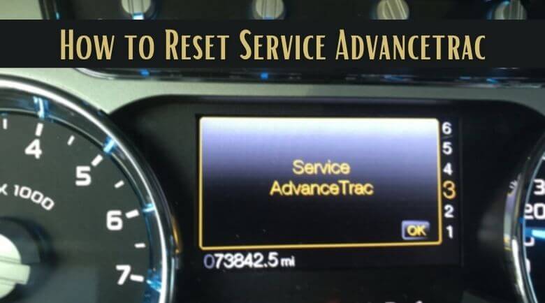 How to Reset Service Advancetrac